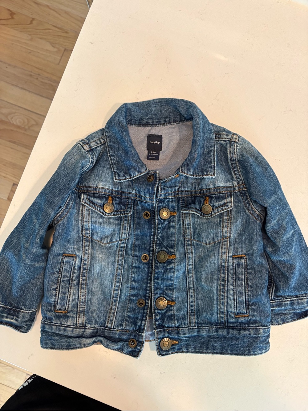 Gap Toddler Blue Denim Jacket